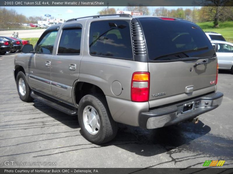 Pewter Metallic / Neutral/Shale 2003 GMC Yukon SLE 4x4