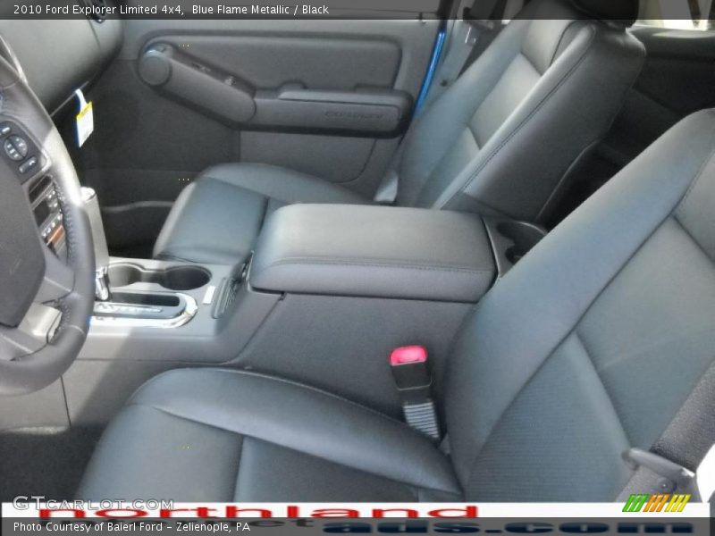 Blue Flame Metallic / Black 2010 Ford Explorer Limited 4x4