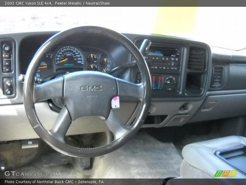 Pewter Metallic / Neutral/Shale 2003 GMC Yukon SLE 4x4