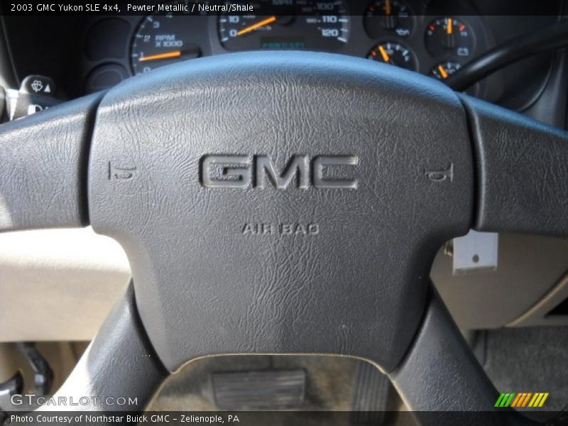 Pewter Metallic / Neutral/Shale 2003 GMC Yukon SLE 4x4