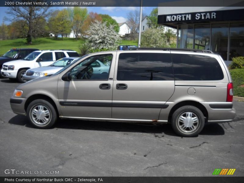 Sandrift Metallic / Neutral 2000 Chevrolet Venture