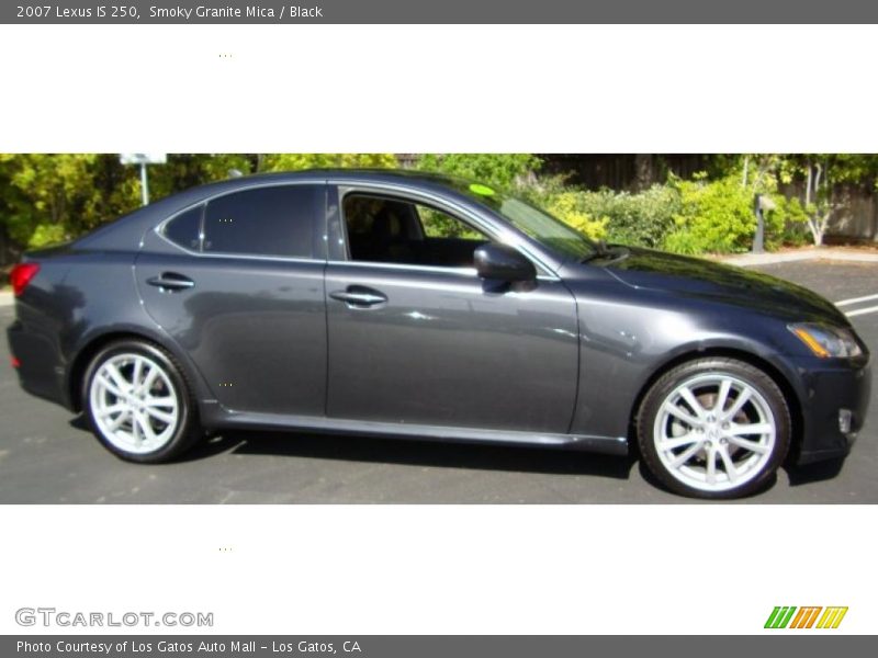 Smoky Granite Mica / Black 2007 Lexus IS 250