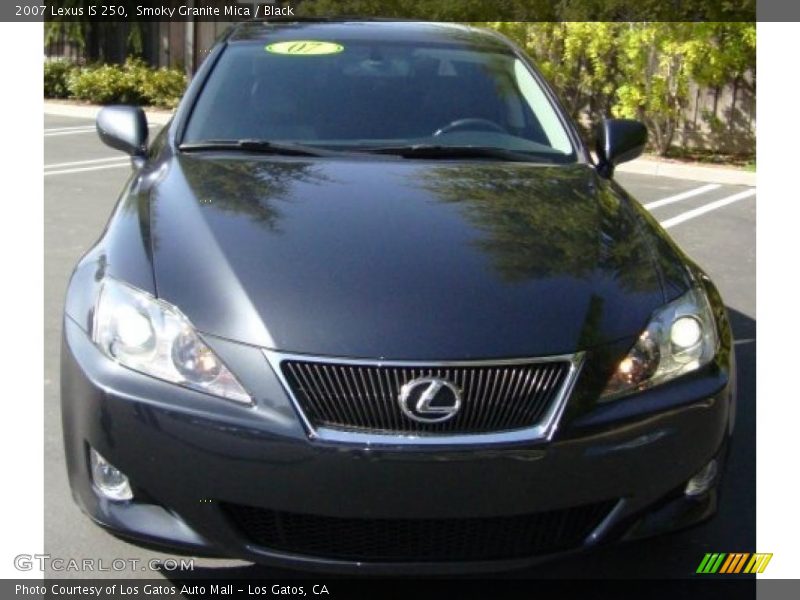 Smoky Granite Mica / Black 2007 Lexus IS 250