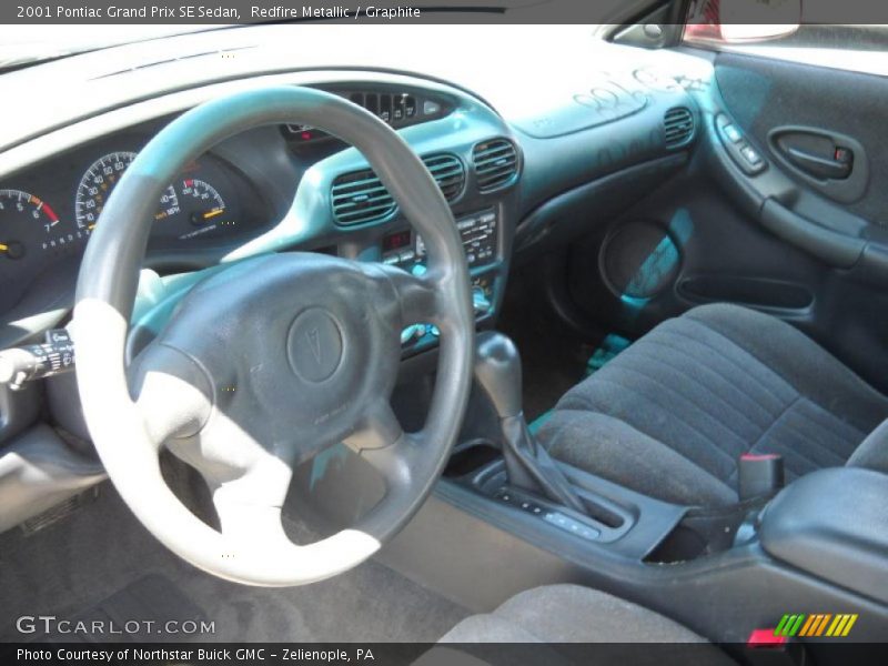 Redfire Metallic / Graphite 2001 Pontiac Grand Prix SE Sedan