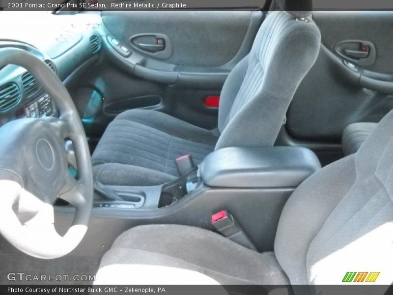 Redfire Metallic / Graphite 2001 Pontiac Grand Prix SE Sedan