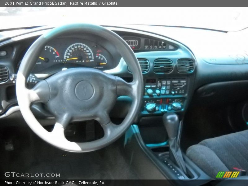 Redfire Metallic / Graphite 2001 Pontiac Grand Prix SE Sedan