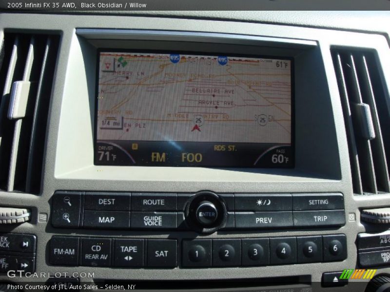 Black Obsidian / Willow 2005 Infiniti FX 35 AWD