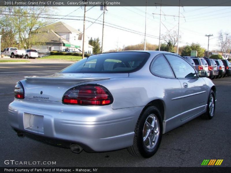 Galaxy Silver Metallic / Graphite 2001 Pontiac Grand Prix GT Coupe