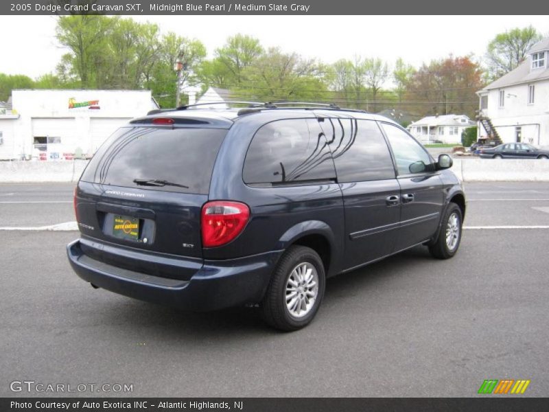 Midnight Blue Pearl / Medium Slate Gray 2005 Dodge Grand Caravan SXT