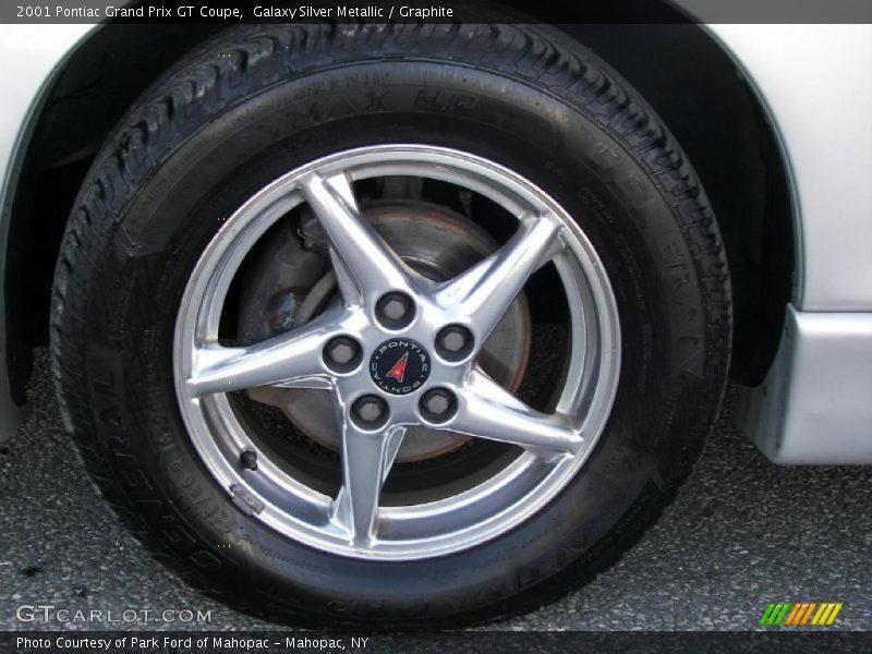 Galaxy Silver Metallic / Graphite 2001 Pontiac Grand Prix GT Coupe