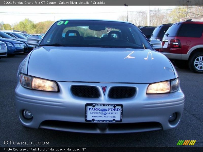 Galaxy Silver Metallic / Graphite 2001 Pontiac Grand Prix GT Coupe