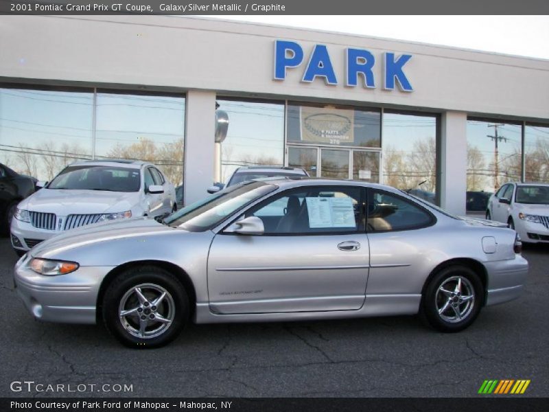 Galaxy Silver Metallic / Graphite 2001 Pontiac Grand Prix GT Coupe