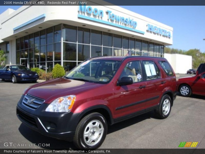 Redondo Red Pearl / Ivory 2006 Honda CR-V LX 4WD