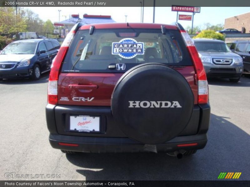 Redondo Red Pearl / Ivory 2006 Honda CR-V LX 4WD