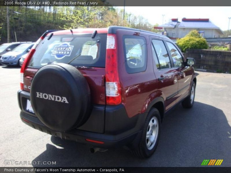 Redondo Red Pearl / Ivory 2006 Honda CR-V LX 4WD