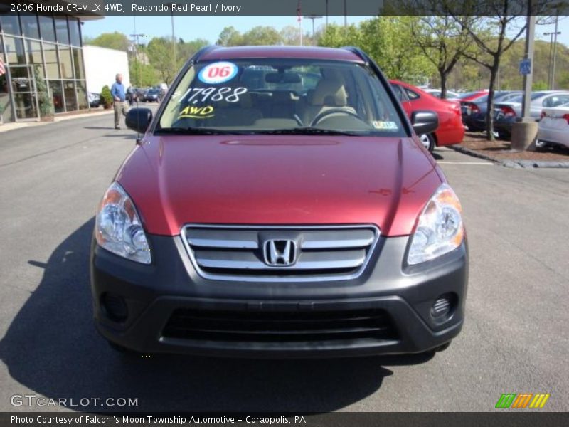 Redondo Red Pearl / Ivory 2006 Honda CR-V LX 4WD