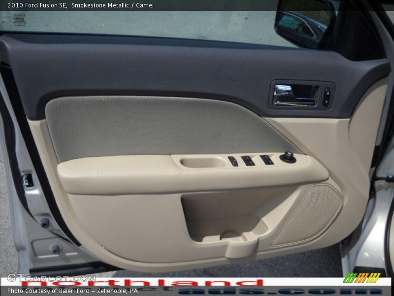 Smokestone Metallic / Camel 2010 Ford Fusion SE