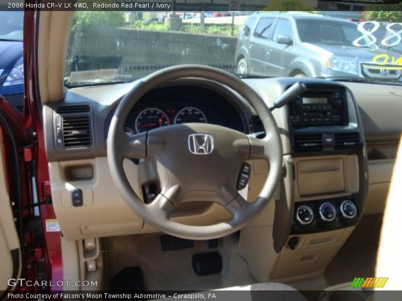 Redondo Red Pearl / Ivory 2006 Honda CR-V LX 4WD