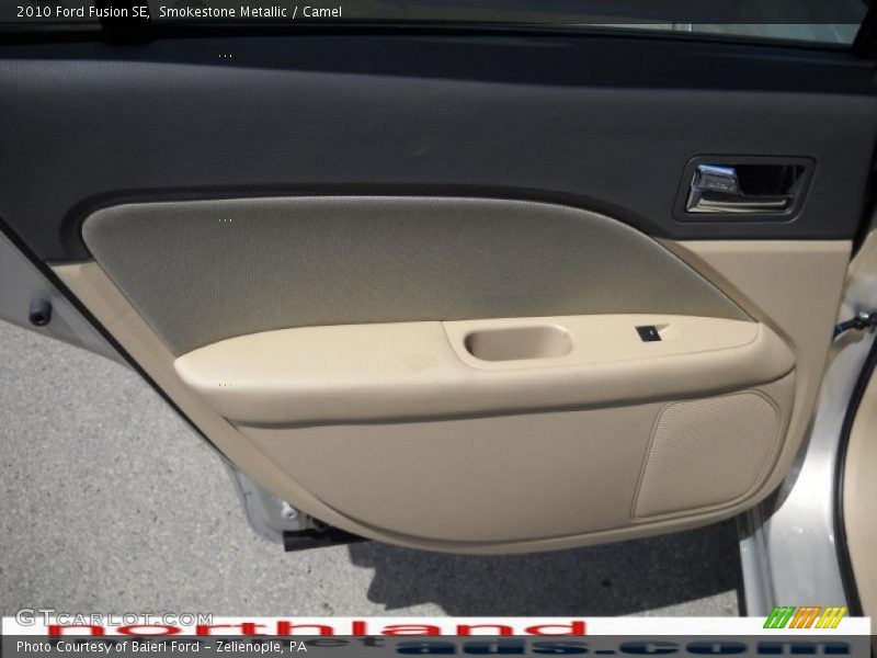 Smokestone Metallic / Camel 2010 Ford Fusion SE