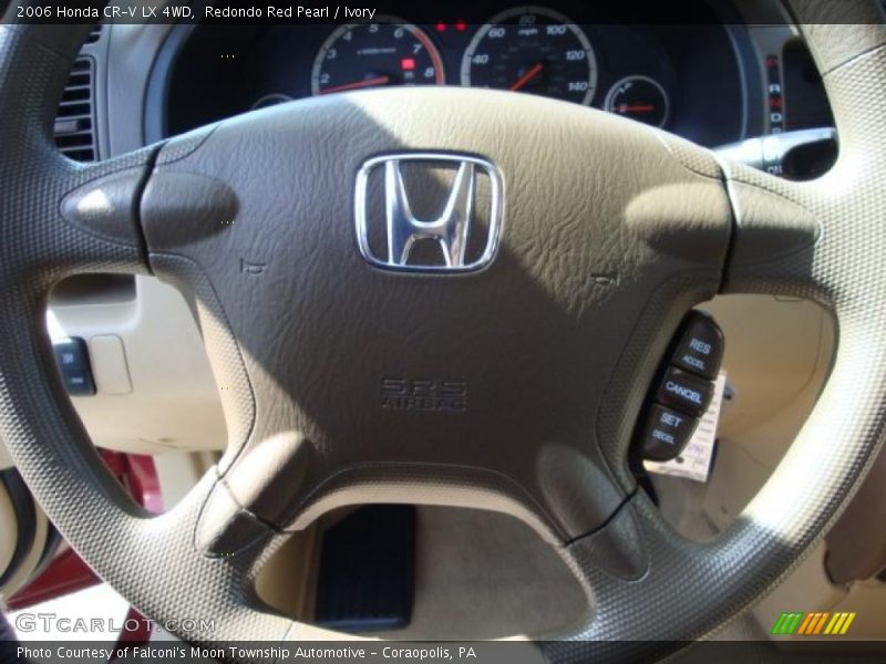 Redondo Red Pearl / Ivory 2006 Honda CR-V LX 4WD