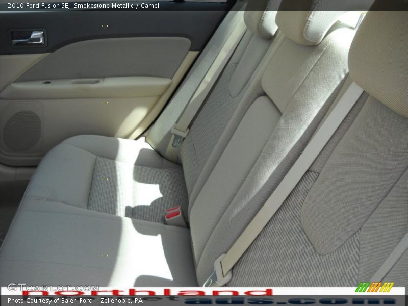 Smokestone Metallic / Camel 2010 Ford Fusion SE