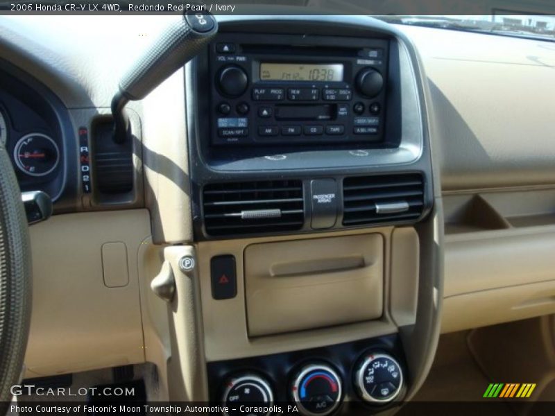 Redondo Red Pearl / Ivory 2006 Honda CR-V LX 4WD