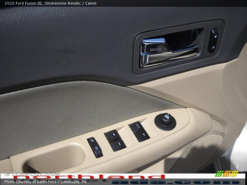 Smokestone Metallic / Camel 2010 Ford Fusion SE