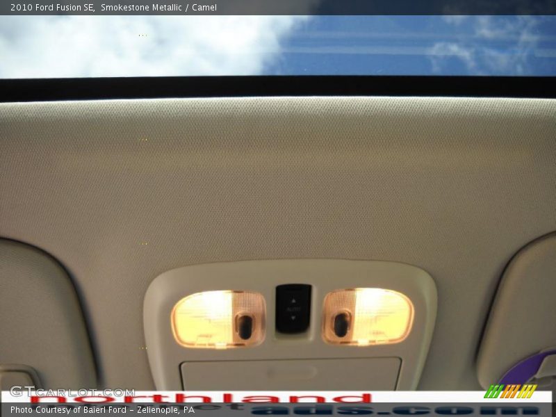 Smokestone Metallic / Camel 2010 Ford Fusion SE