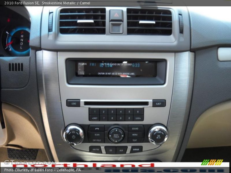 Smokestone Metallic / Camel 2010 Ford Fusion SE