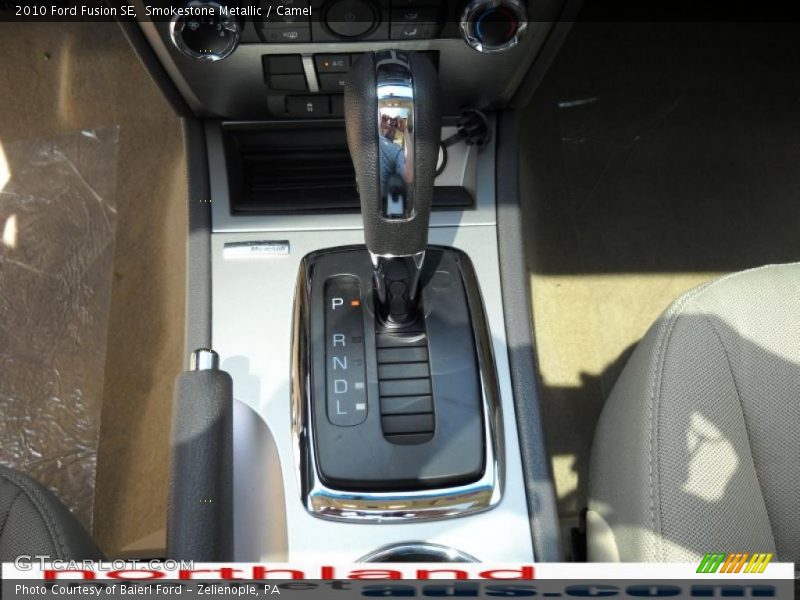 Smokestone Metallic / Camel 2010 Ford Fusion SE