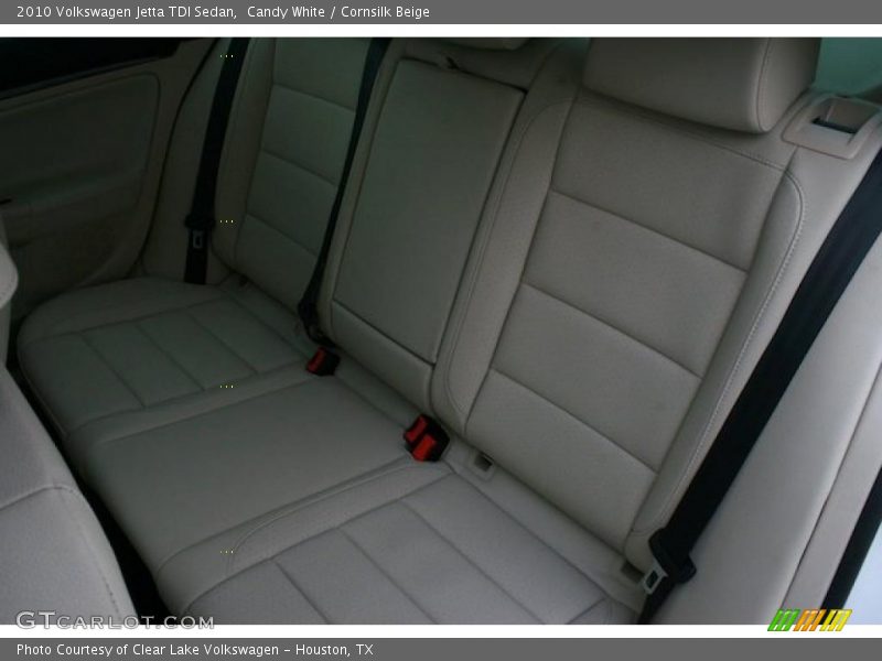 Candy White / Cornsilk Beige 2010 Volkswagen Jetta TDI Sedan