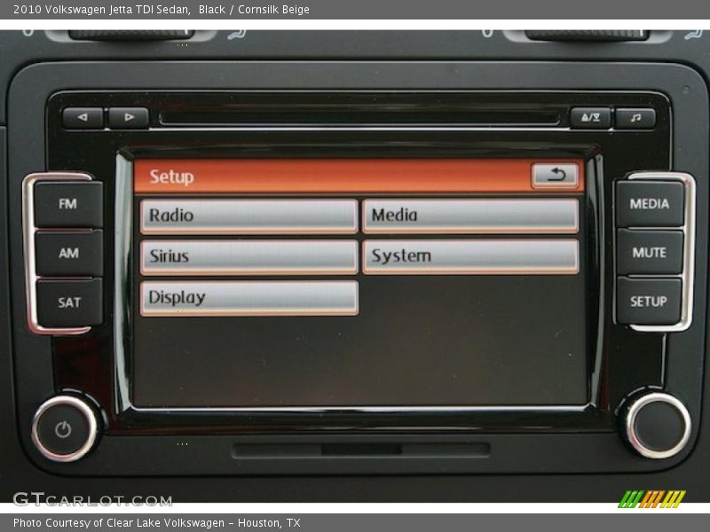 Black / Cornsilk Beige 2010 Volkswagen Jetta TDI Sedan
