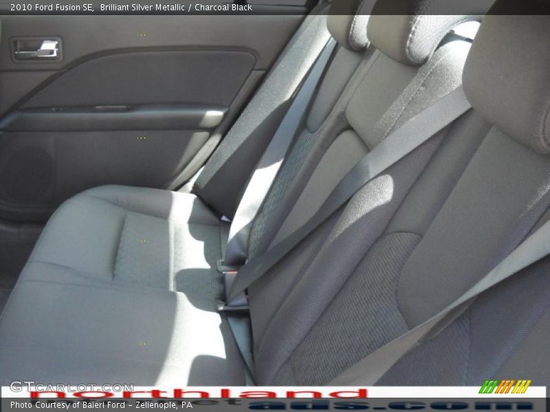 Brilliant Silver Metallic / Charcoal Black 2010 Ford Fusion SE