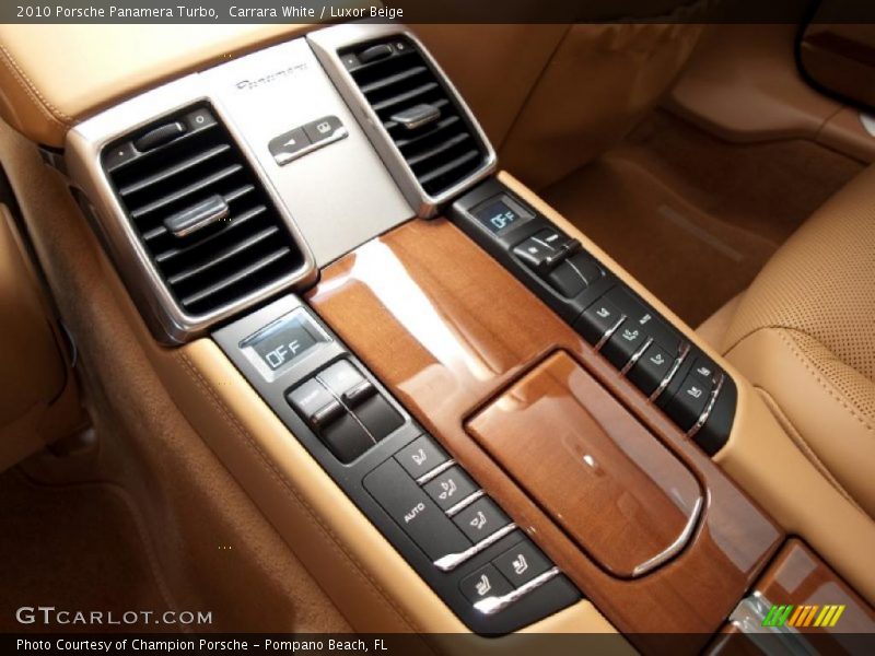 Carrara White / Luxor Beige 2010 Porsche Panamera Turbo
