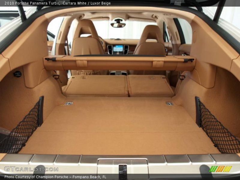 Carrara White / Luxor Beige 2010 Porsche Panamera Turbo
