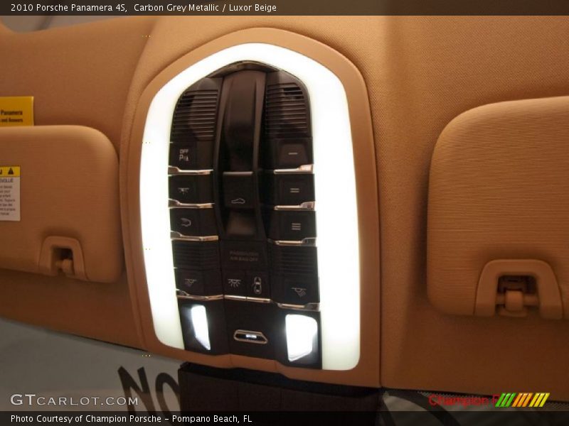 Carbon Grey Metallic / Luxor Beige 2010 Porsche Panamera 4S