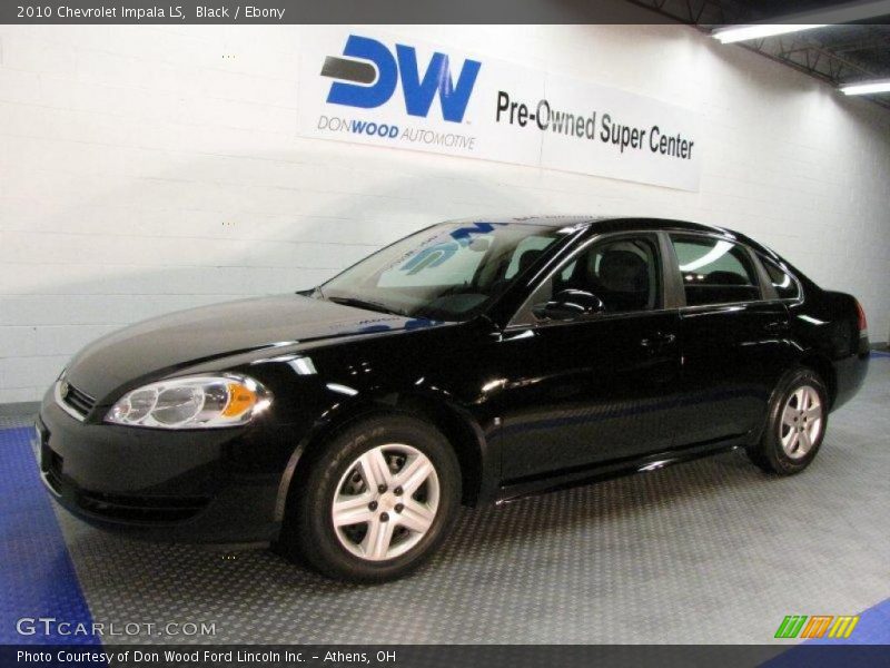 Black / Ebony 2010 Chevrolet Impala LS