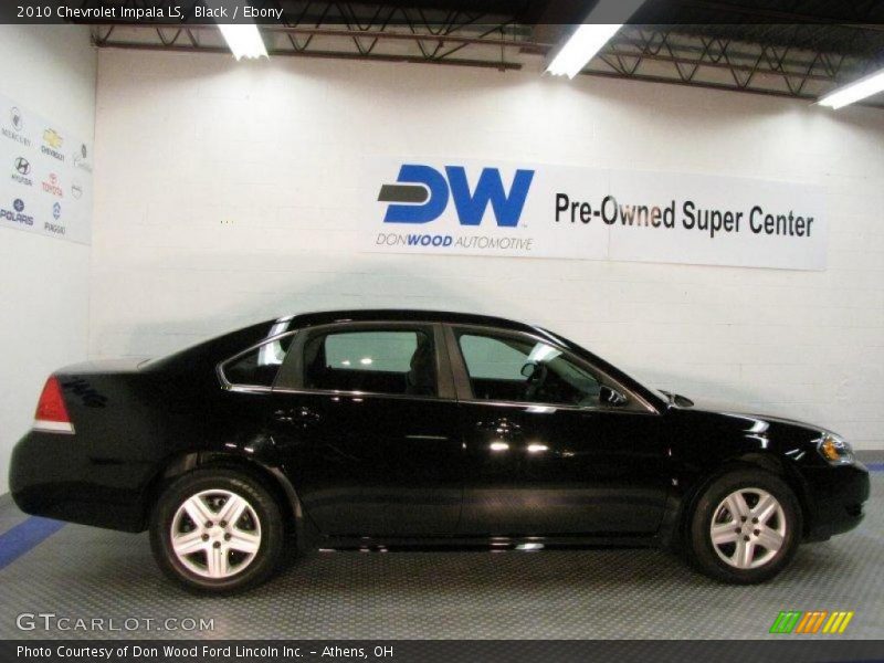 Black / Ebony 2010 Chevrolet Impala LS