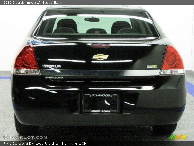 Black / Ebony 2010 Chevrolet Impala LS