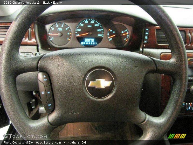 Black / Ebony 2010 Chevrolet Impala LS