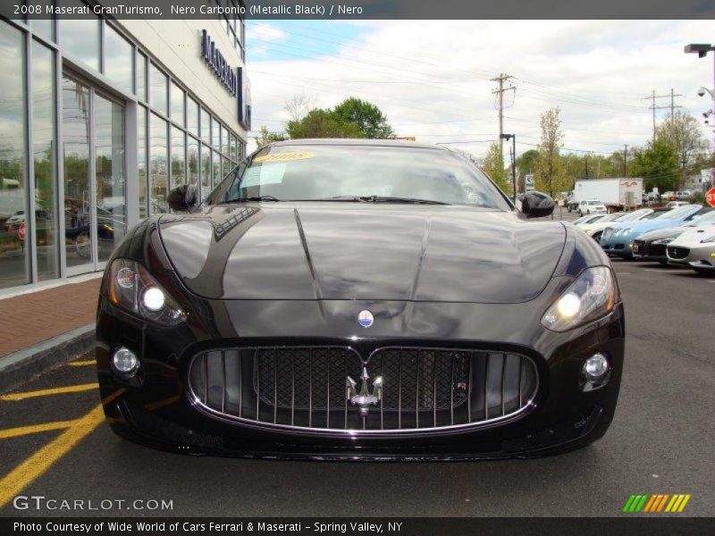 Nero Carbonio (Metallic Black) / Nero 2008 Maserati GranTurismo