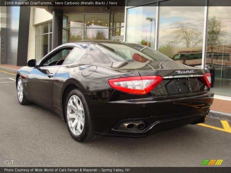 Nero Carbonio (Metallic Black) / Nero 2008 Maserati GranTurismo