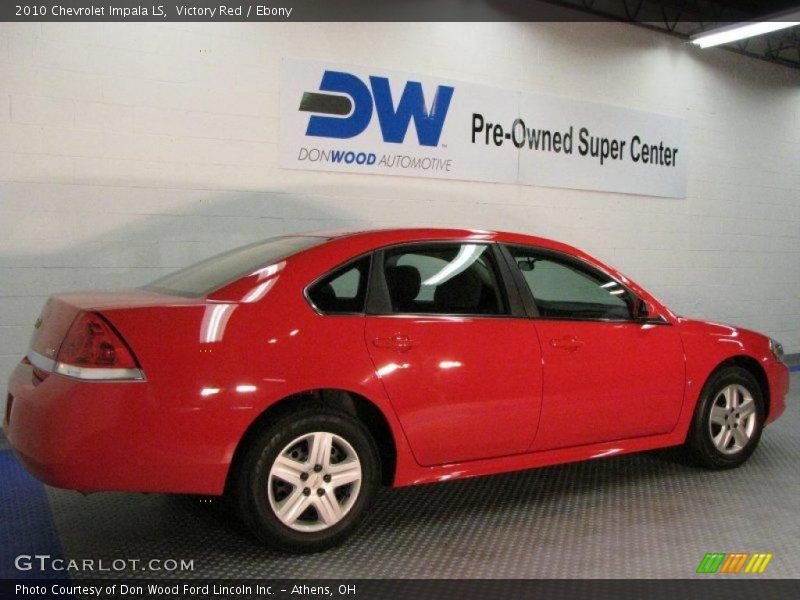 Victory Red / Ebony 2010 Chevrolet Impala LS