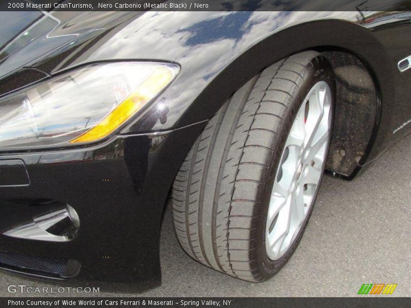 Nero Carbonio (Metallic Black) / Nero 2008 Maserati GranTurismo