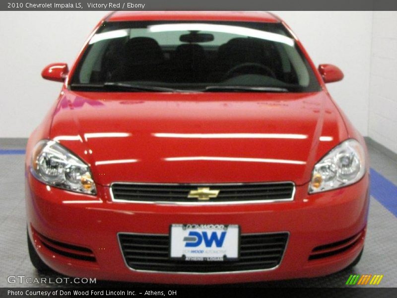 Victory Red / Ebony 2010 Chevrolet Impala LS