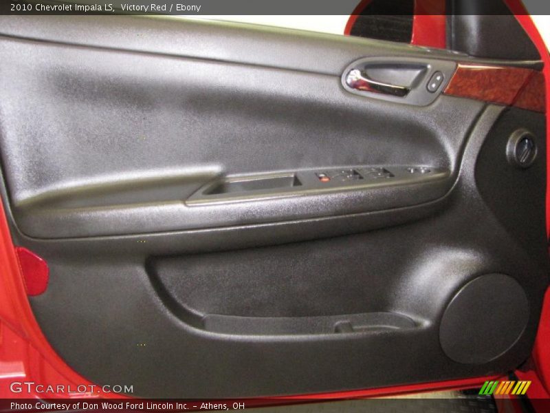 Victory Red / Ebony 2010 Chevrolet Impala LS