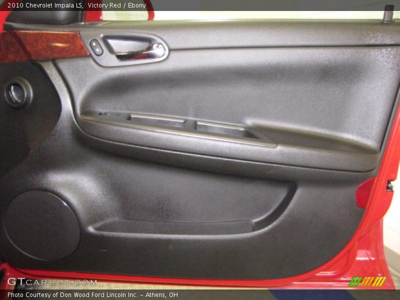 Victory Red / Ebony 2010 Chevrolet Impala LS