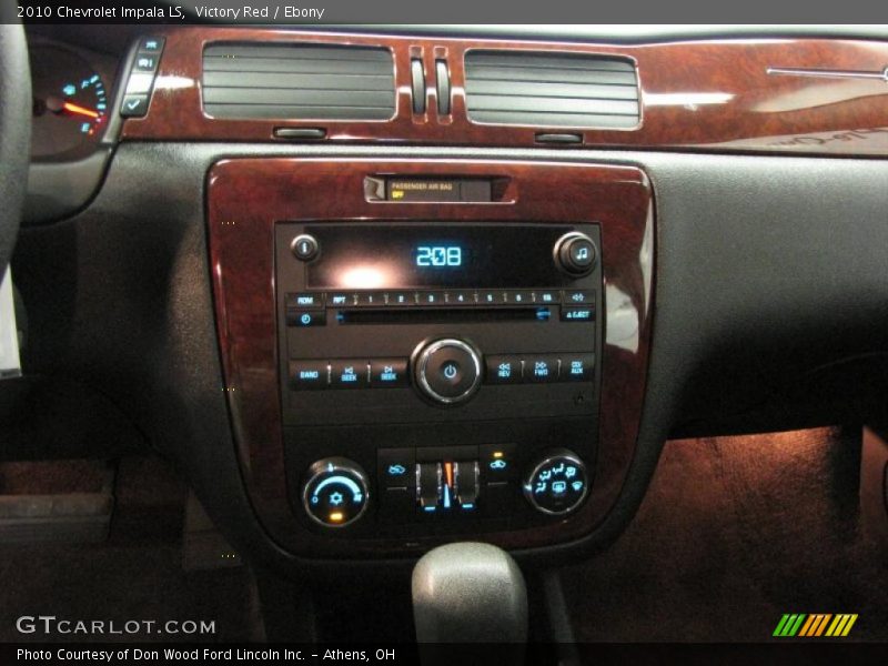 Victory Red / Ebony 2010 Chevrolet Impala LS