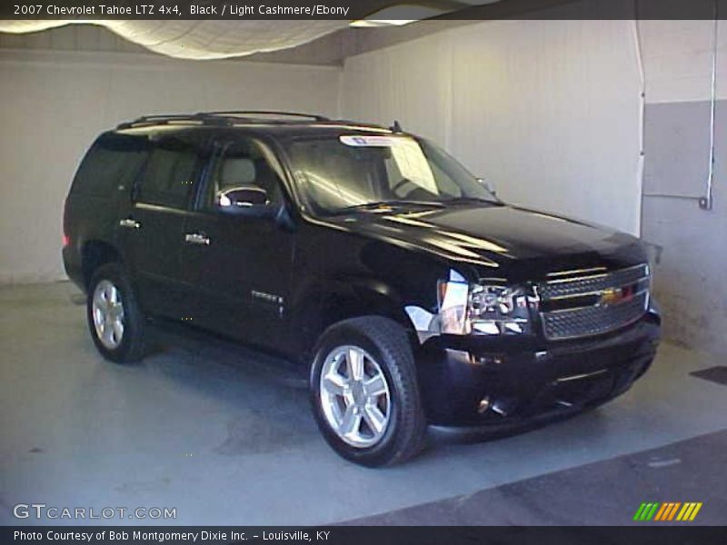 Black / Light Cashmere/Ebony 2007 Chevrolet Tahoe LTZ 4x4