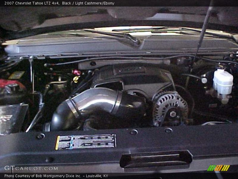Black / Light Cashmere/Ebony 2007 Chevrolet Tahoe LTZ 4x4